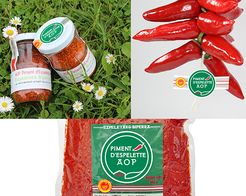 pot, corde et poudre avec le logo AOP